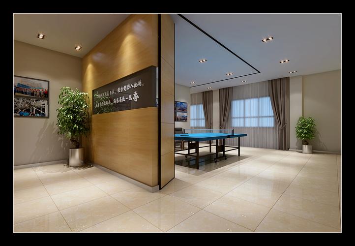 重庆电建餐厅效果图